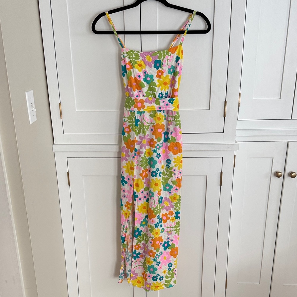Show Me Your MuMu Floral Spaghetti Strap Maxi Dress